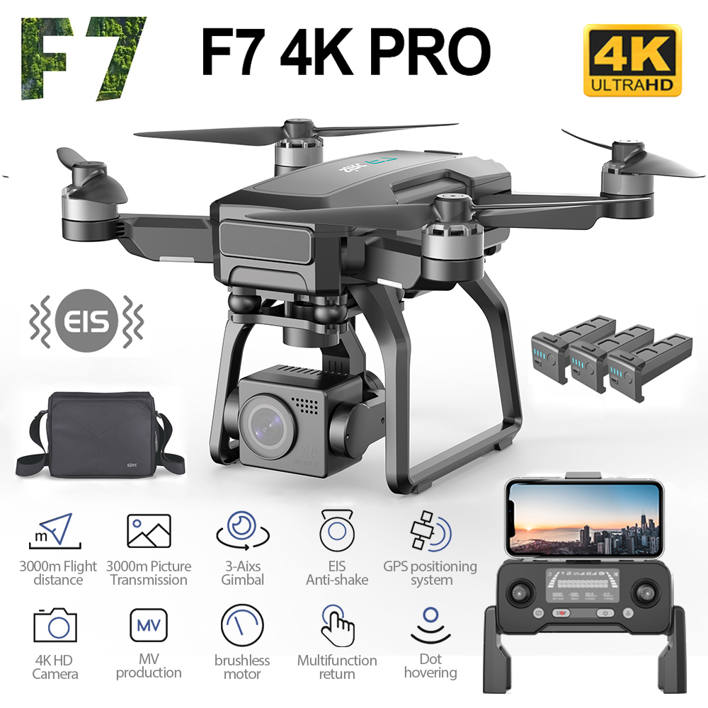 SJRC F7 PRO GPS Drone 4K Cámar - T-Motor F7 Pro Flight Controller reseña y precio