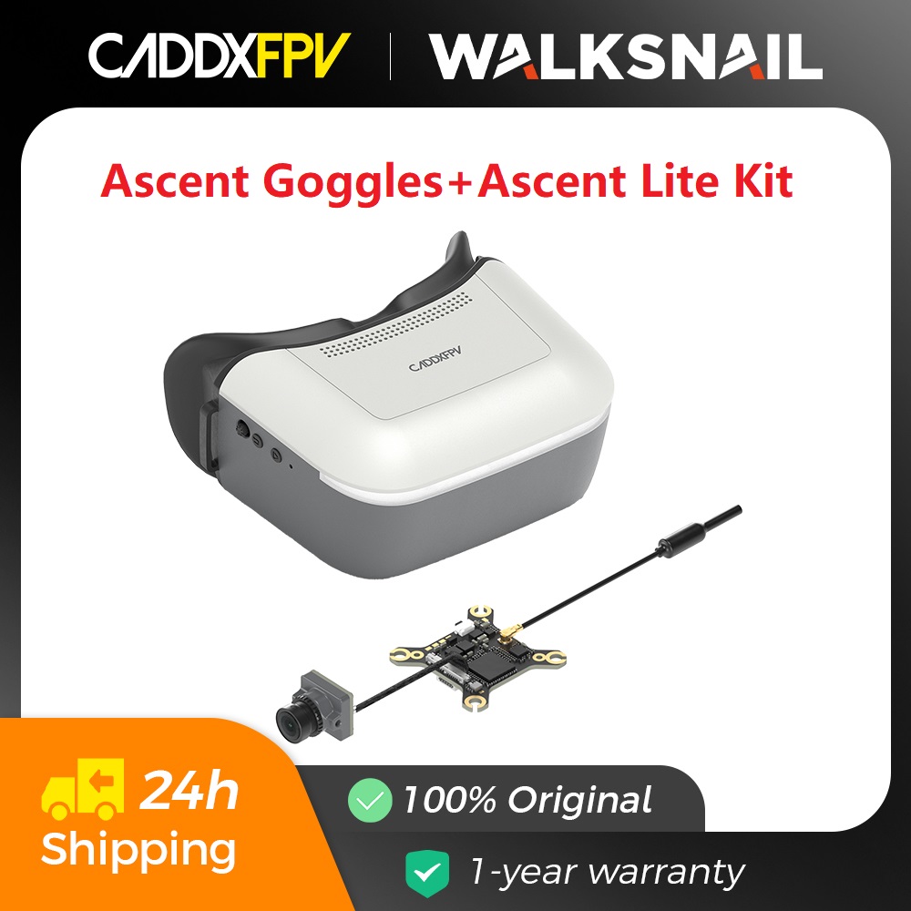 CADDXFPV WALKSNAIL Ascent Gogg - Skyzone Cobra X V2 Fpv Goggles reseña y precio