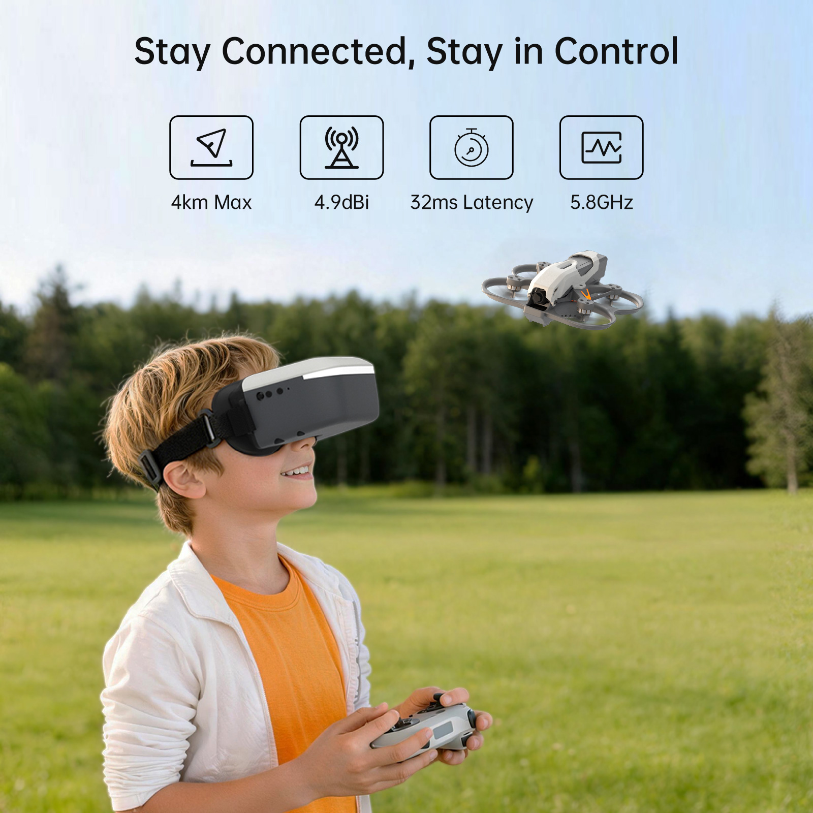CADDXFPV WALKSNAIL Ascent Gogg - Skyzone Cobra X V2 Fpv Goggles reseña y precio