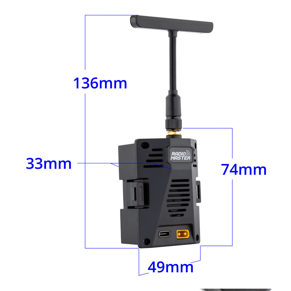 Módulo RadioMaster Ranger Micr - Radiomaster Ranger 2.4Ghz Elrs Module reseña y precio